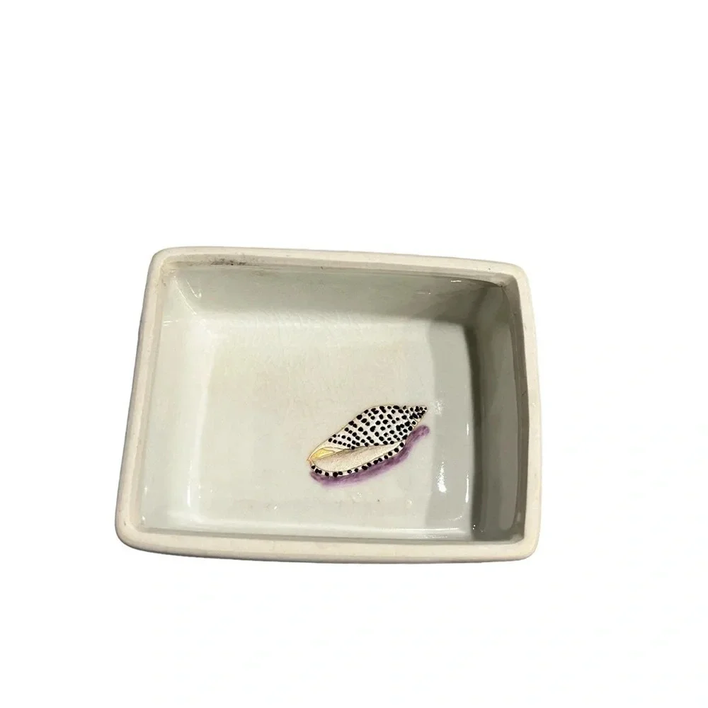 Vintage Tommy Bahama Coastal Dresser Box Trinket Box Nautical Coastal Beach Deco